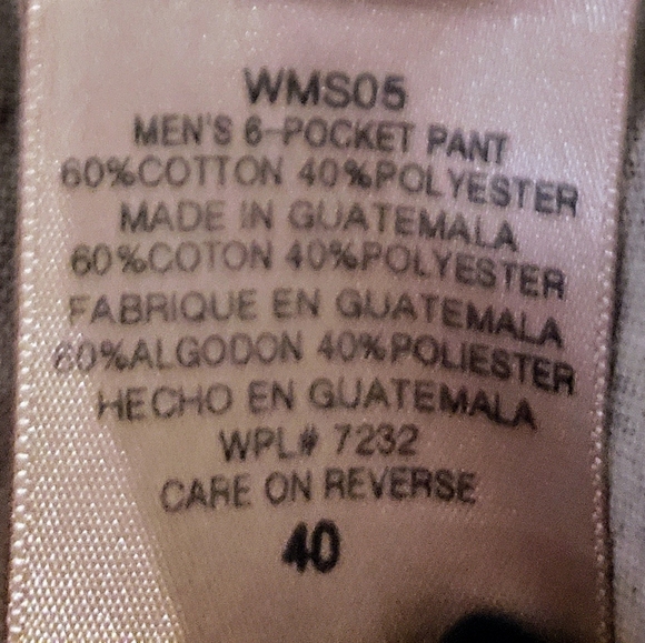 Fieldstaff Mossy Oak Obsession Camo Hunting Pants Adjustable Side Tabs Sz 40X31 - Picture 16 of 16